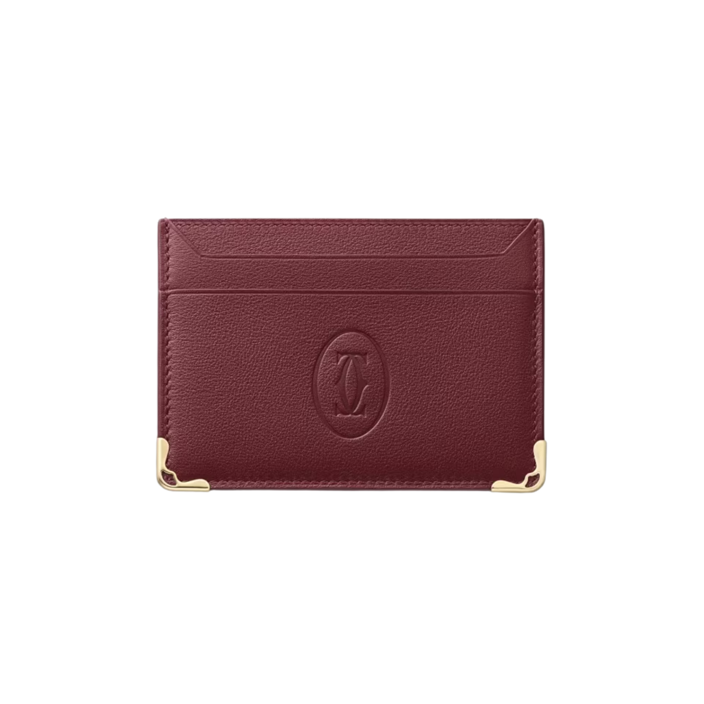 Cartier Cardholder Wine Red
